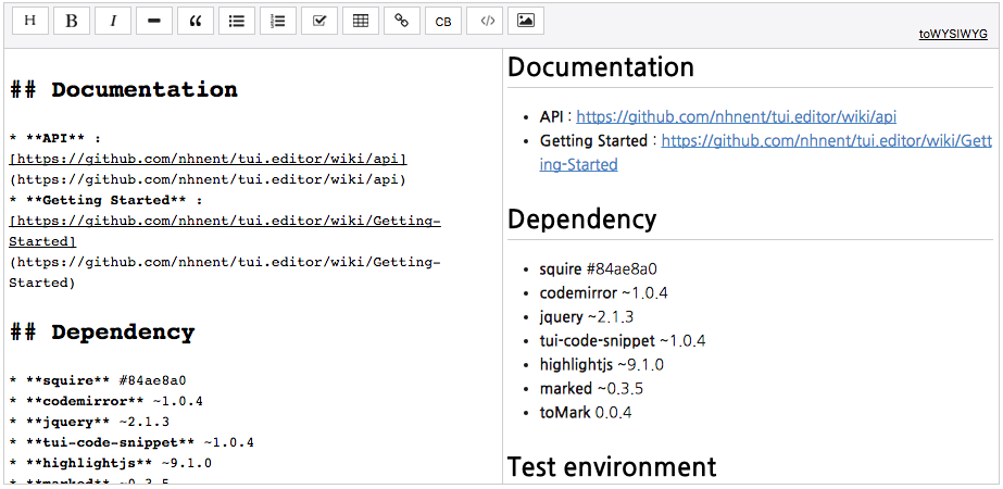 Markdown Mode