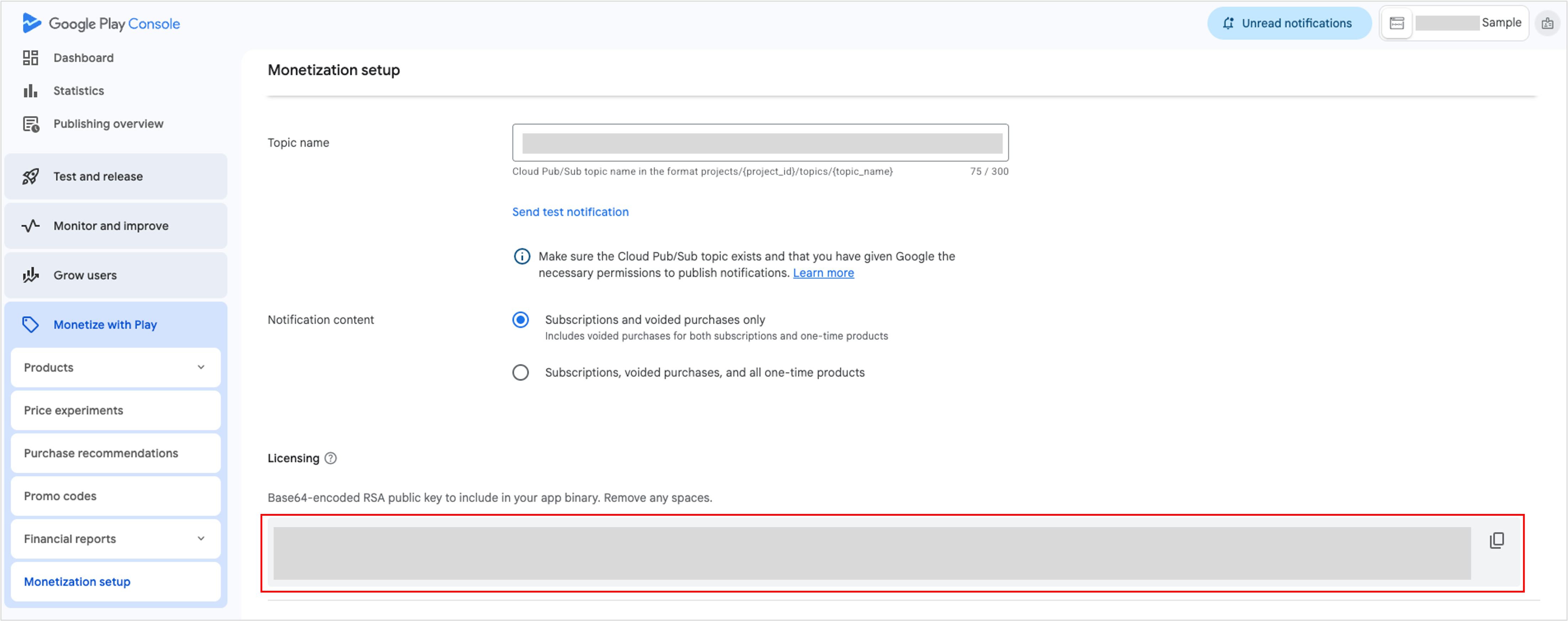 Link a Google Cloud Project