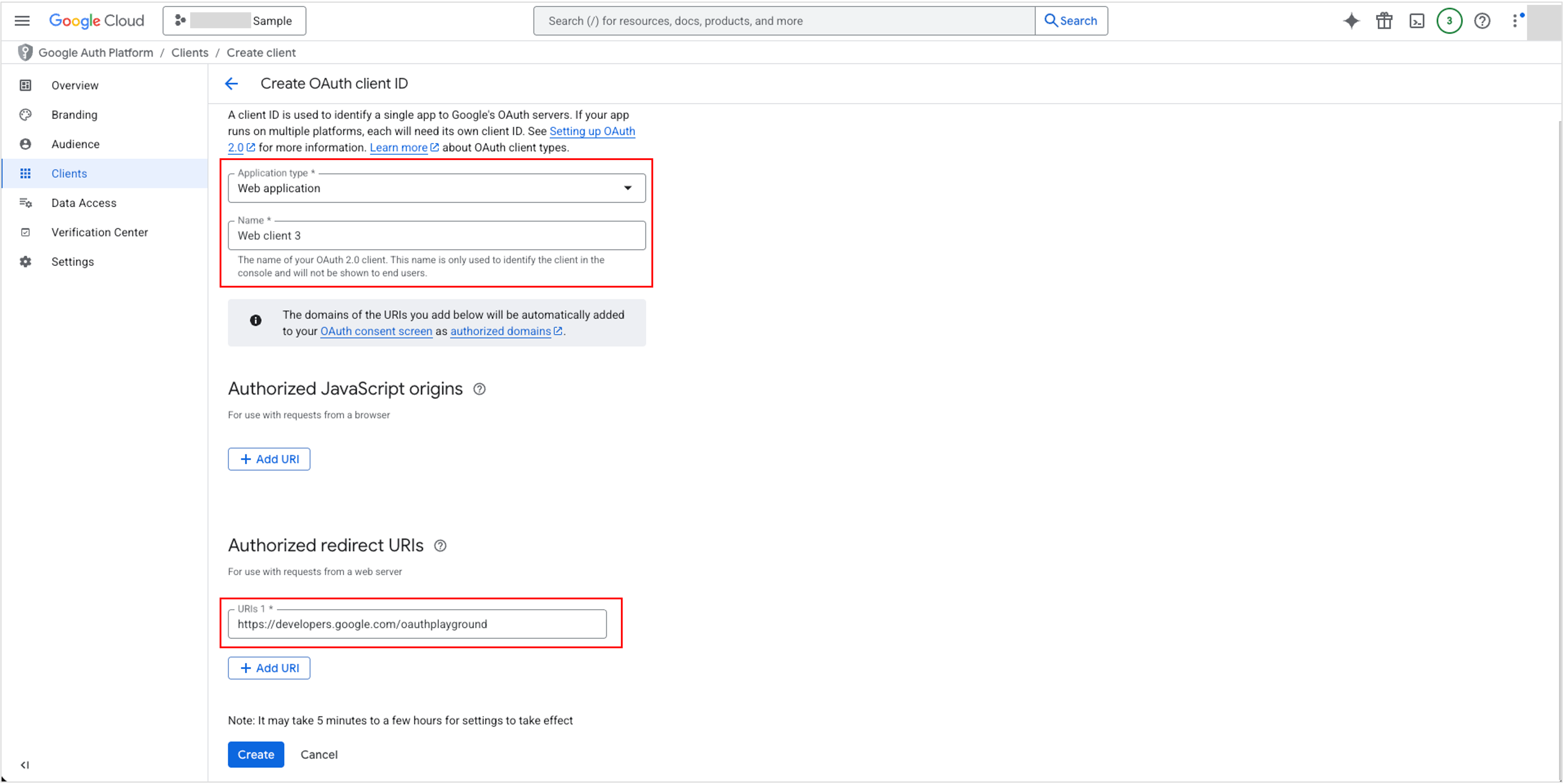 Link a Google Cloud Project