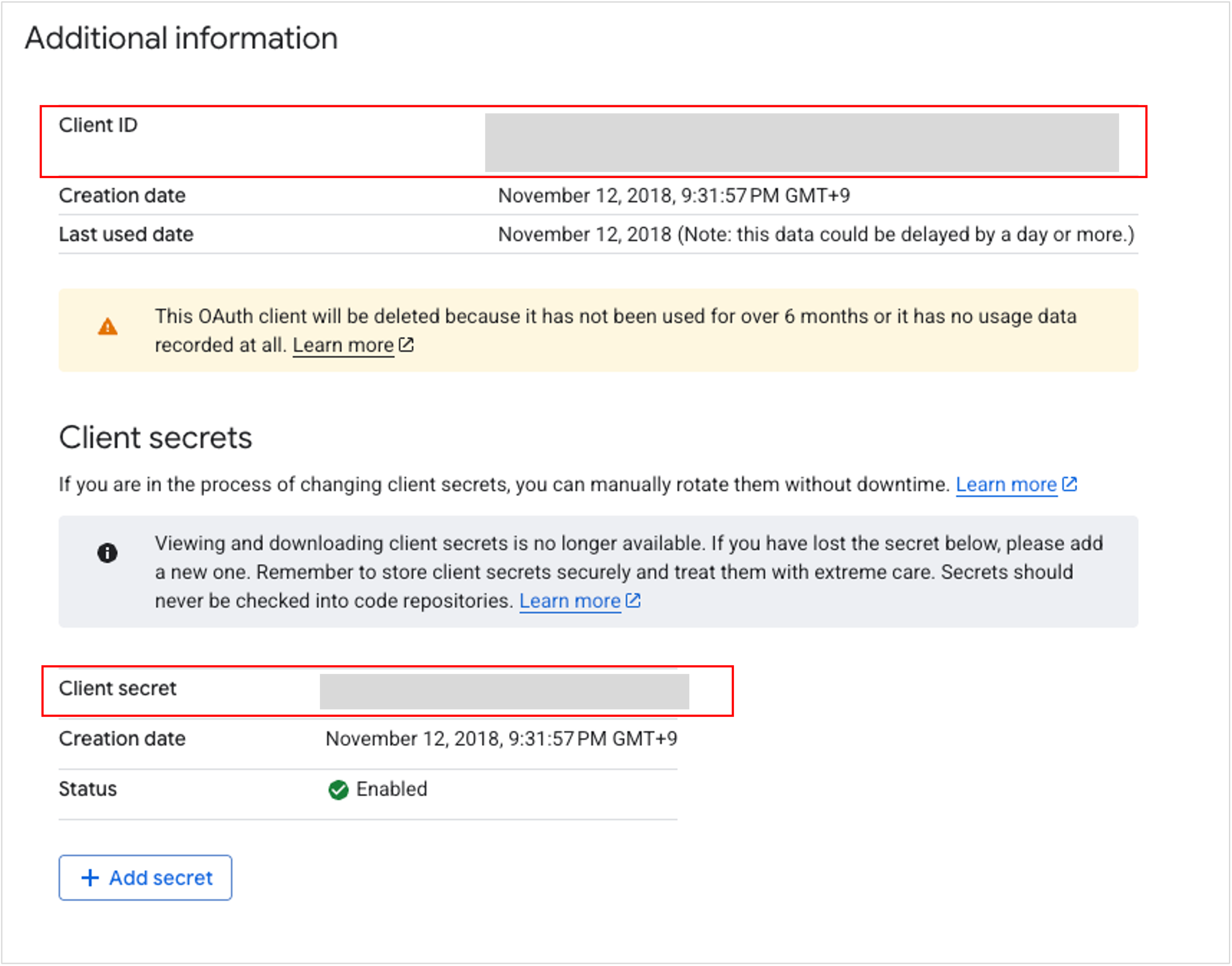 Link a Google Cloud Project