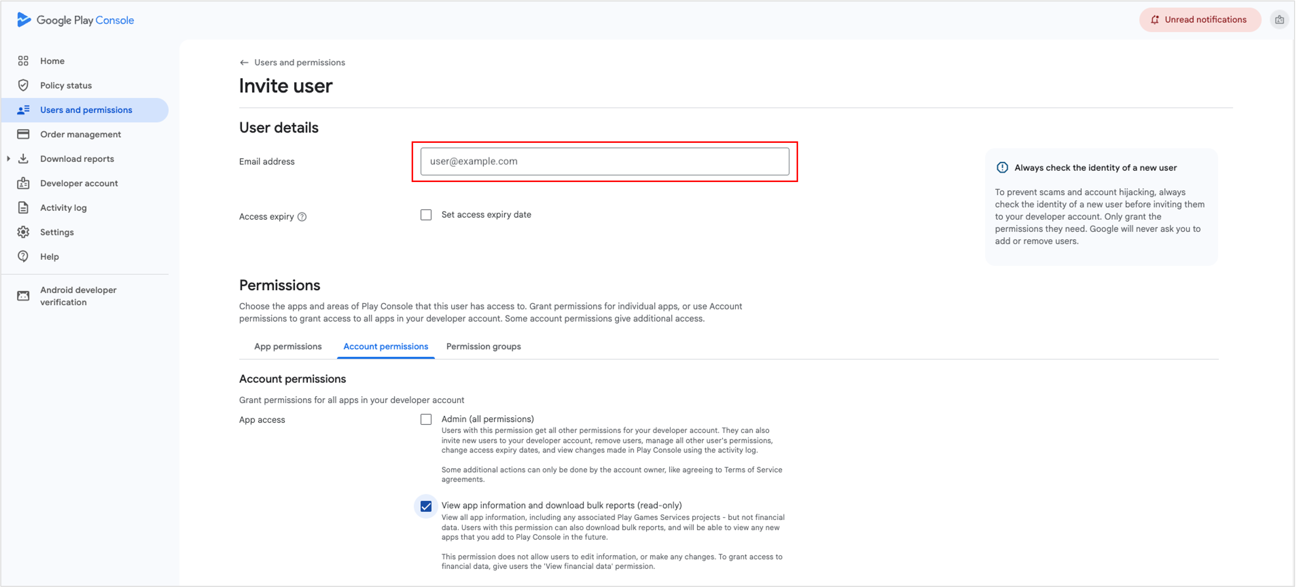 Link a Google Cloud Project
