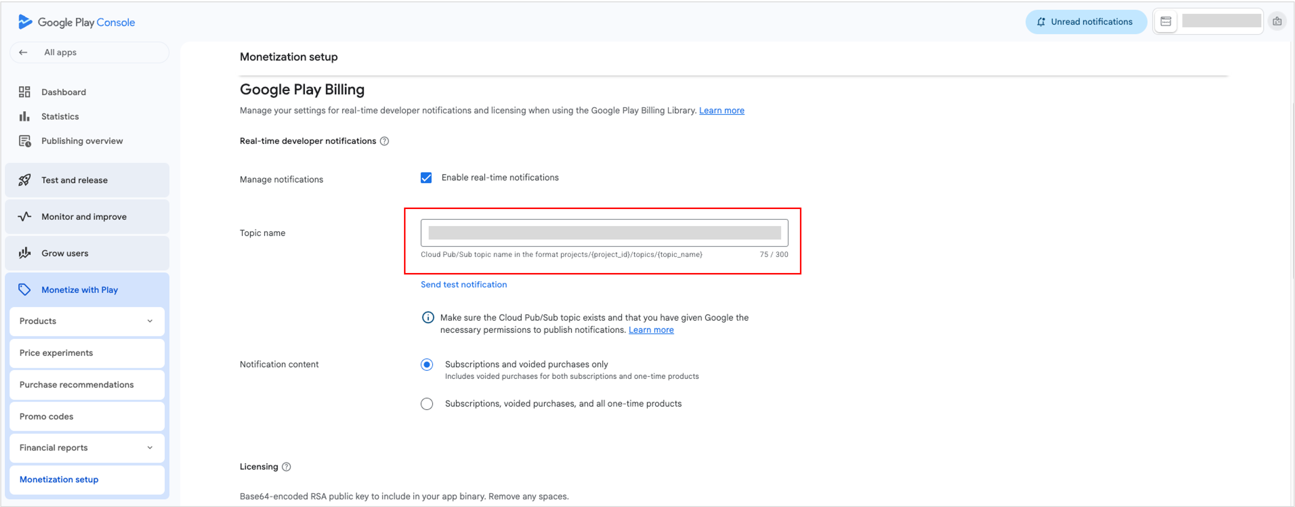 Link a Google Cloud Project