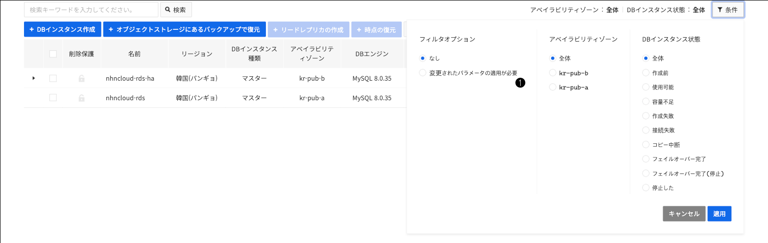 db-instance-filter_ja
