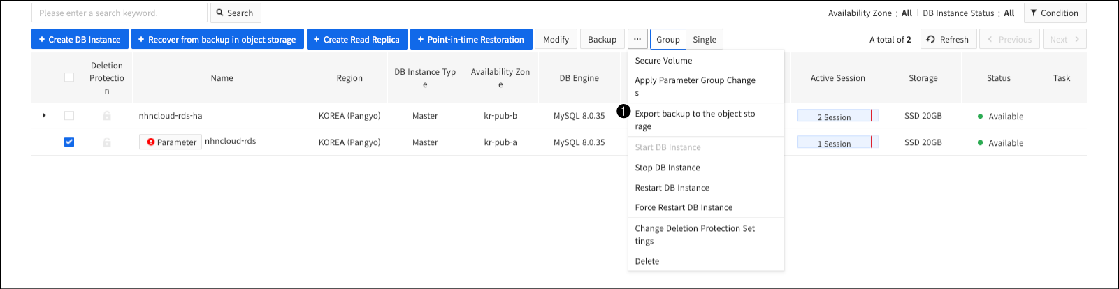 db-instance-list-export-obs-en
