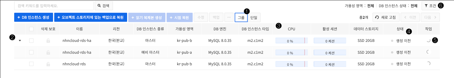 db-instance-list_ko
