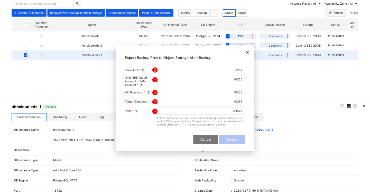 db-instance-list-export-obs-modal